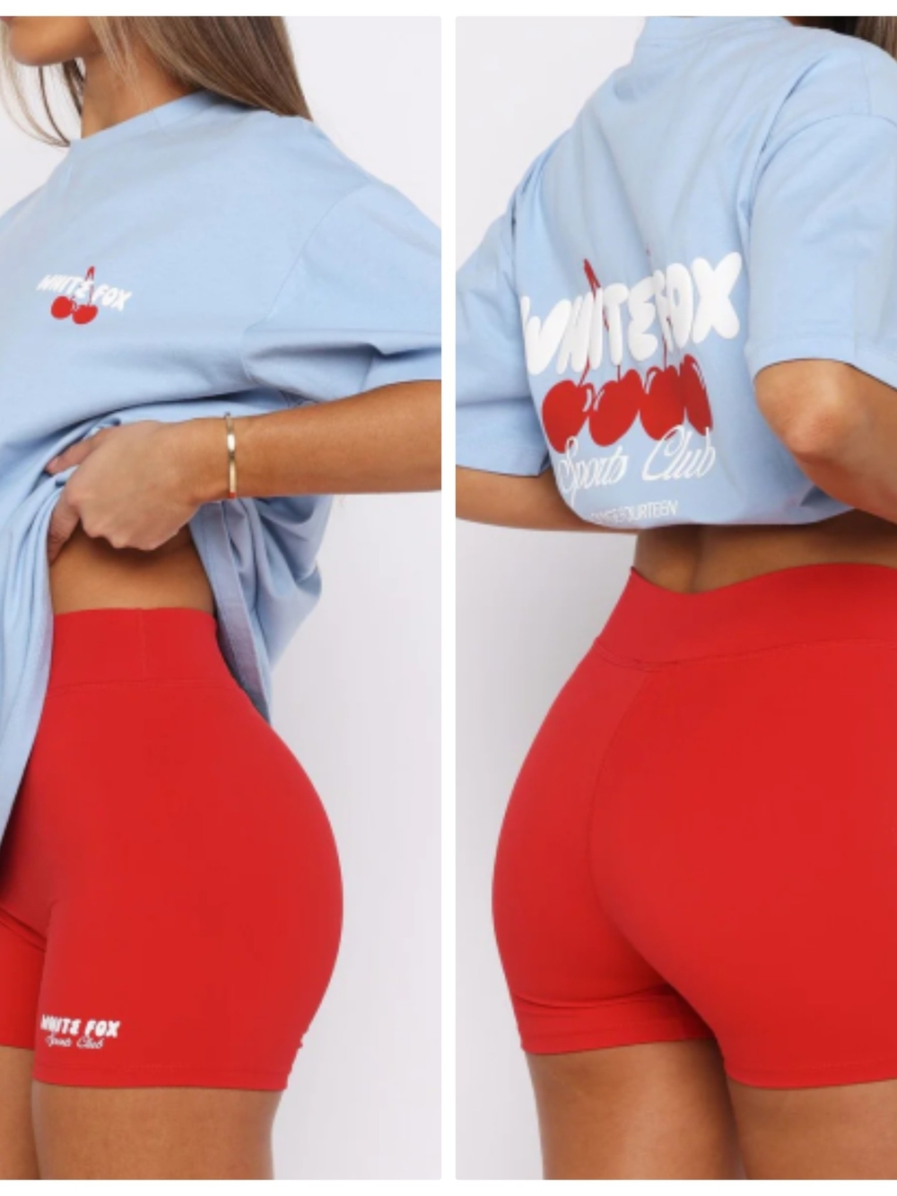 Red Bike Shorts